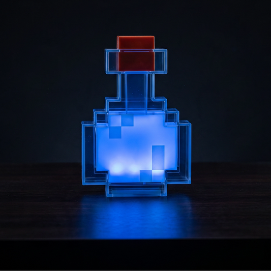 Lámpara Poción Pixel LED — Luz Nocturna Recargable Gamer