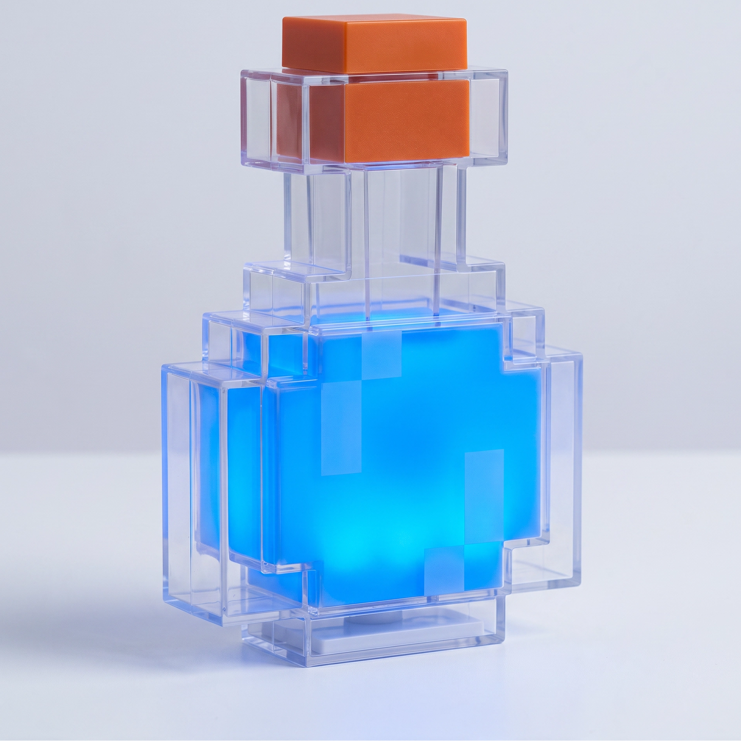 Lámpara Poción Pixel LED — Luz Nocturna Recargable Gamer