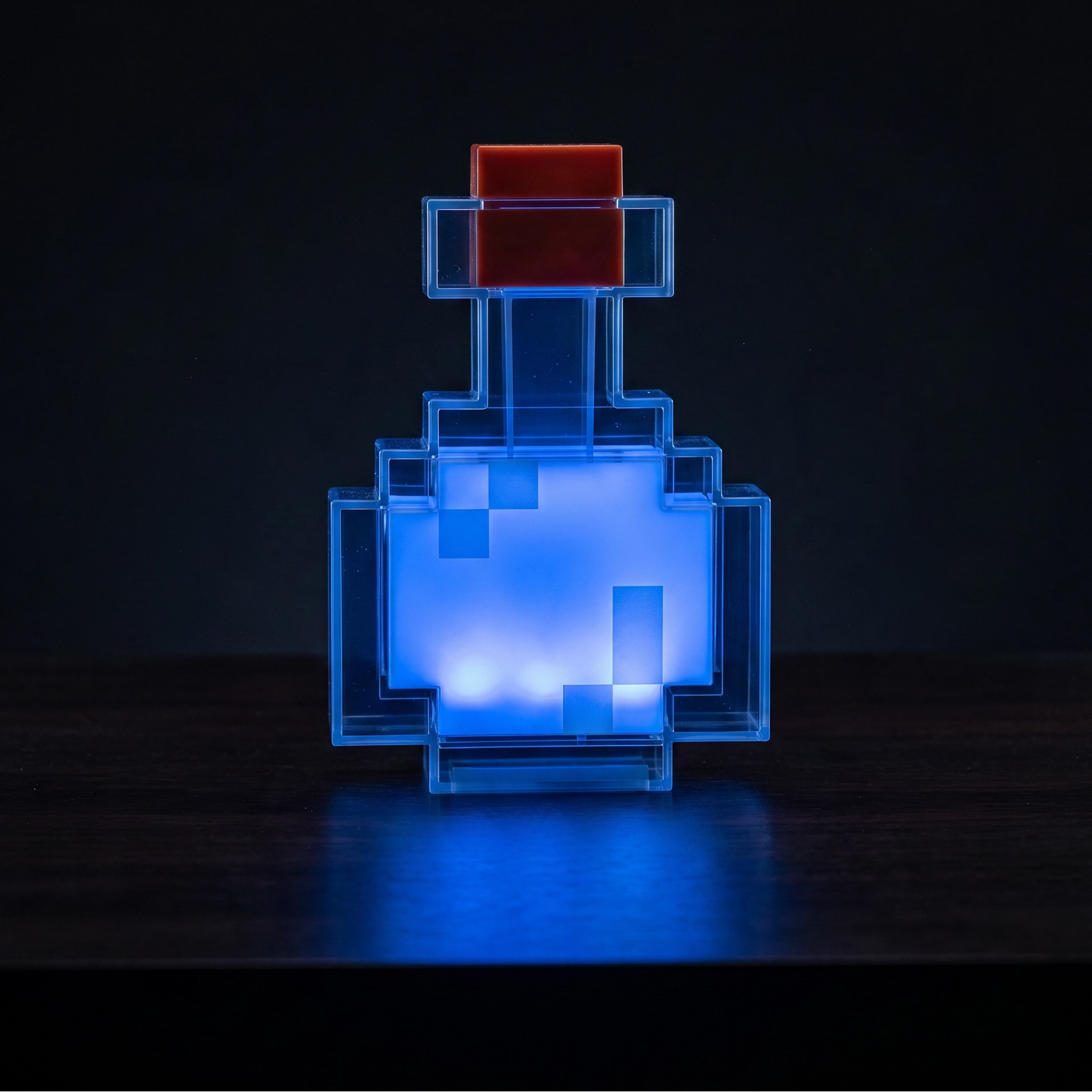 Lámpara Poción Pixel LED — Luz Nocturna Recargable Gamer