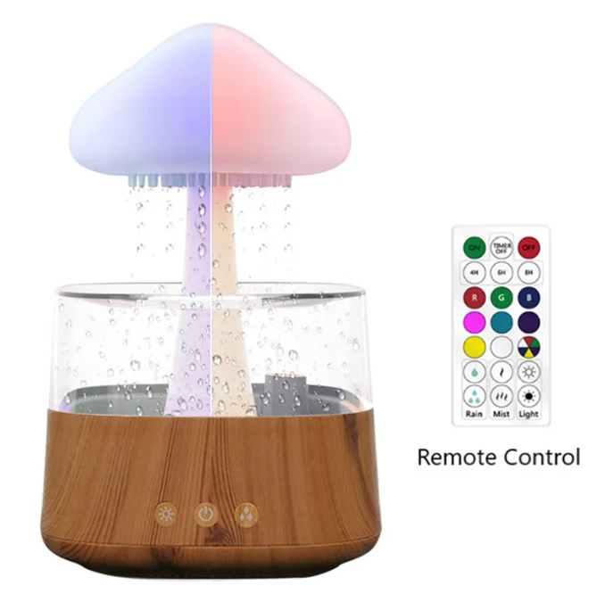 Mushroom relaxing humidifier