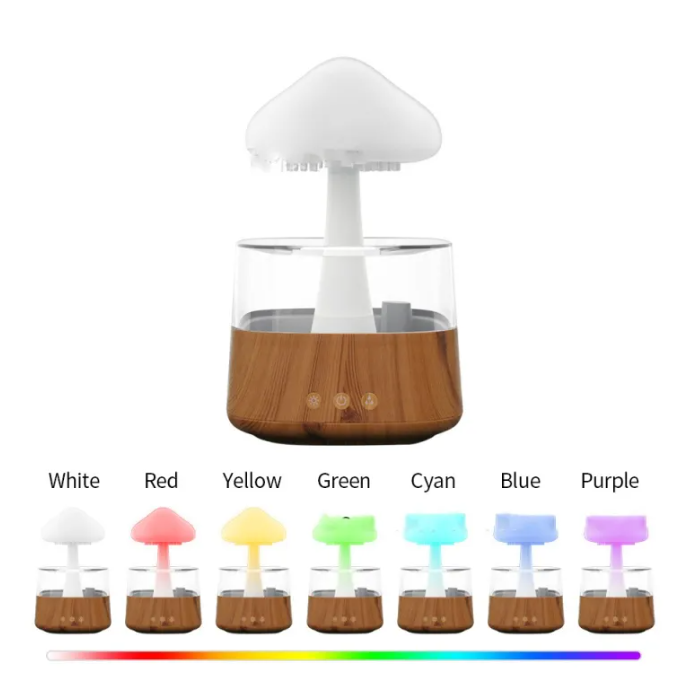 Mushroom relaxing humidifier